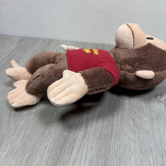 GUND Curious George Universal Studios And Or HMH Soft Plush Monkey With Shirt - Picture 9 of 11